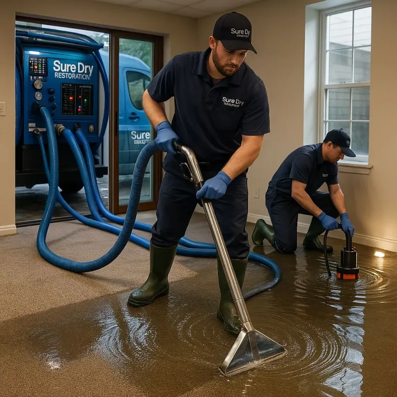 Water Extraction and Removal process in Greenville, MS